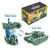 Children’s DIY Mecha Tank Transforming Finger Spinner Robot - Educational Decompression Toy