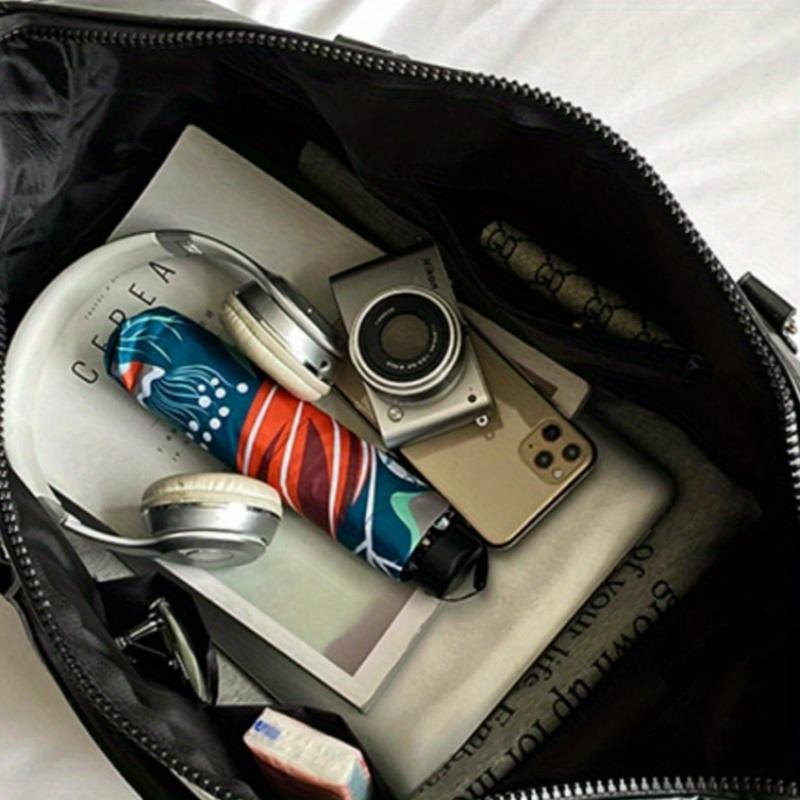 Fashion Sequin Travel Bag, Large Capacity Sports Bag, Wet and Dry Separation Sequin Short-distance Travel Hand-held Shoulder Bag