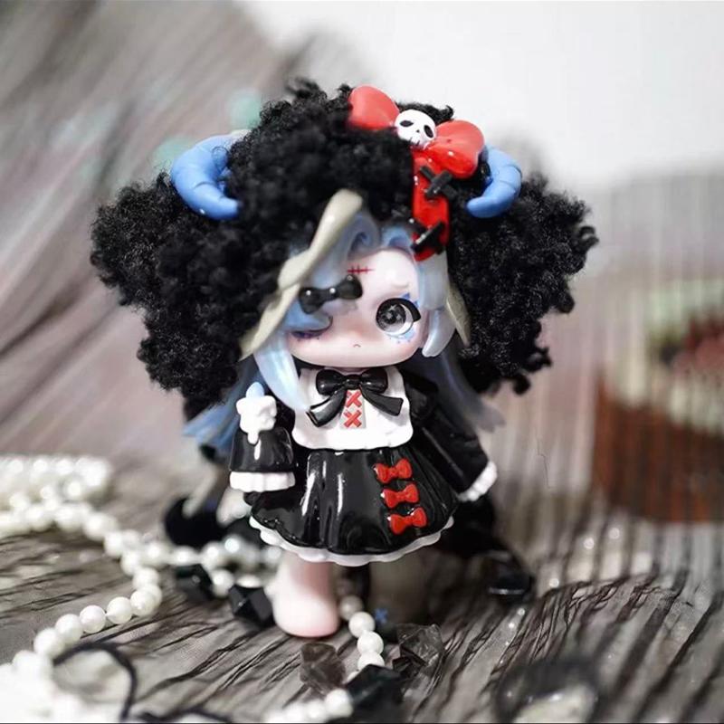 Genuine Witch Ninita Apocalypse Series Blind Box Figurine Cute Anime Collectible Doll Toy Decoration Gift for Girls Kids