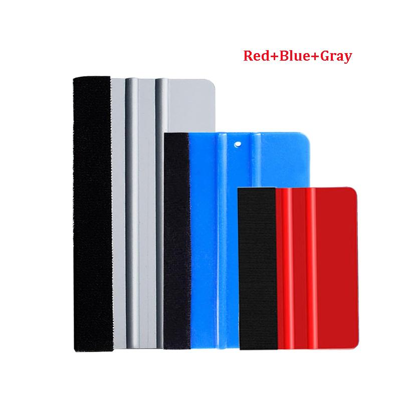 Vinyl Wrap Squeegee Window Film Screen Pretector Squeegee 4 Size Scratch-Free Scraper Tool for Decals Adhesive Vinyl Wallpaper