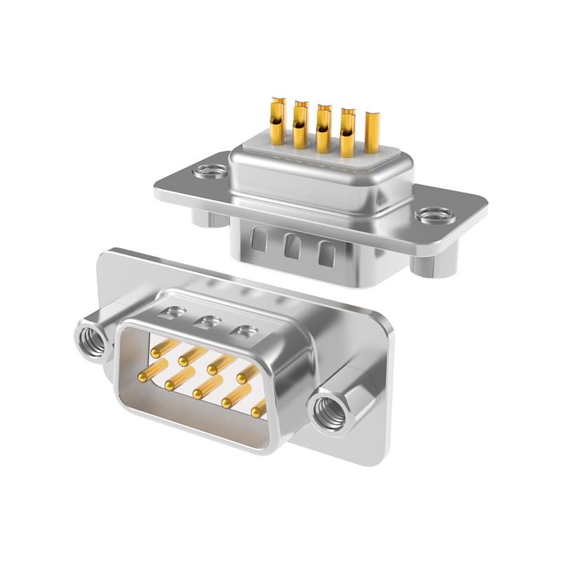 DB9 Female-to-Male 9-Pin Solder Type RS232/485 Serial Connector Plug