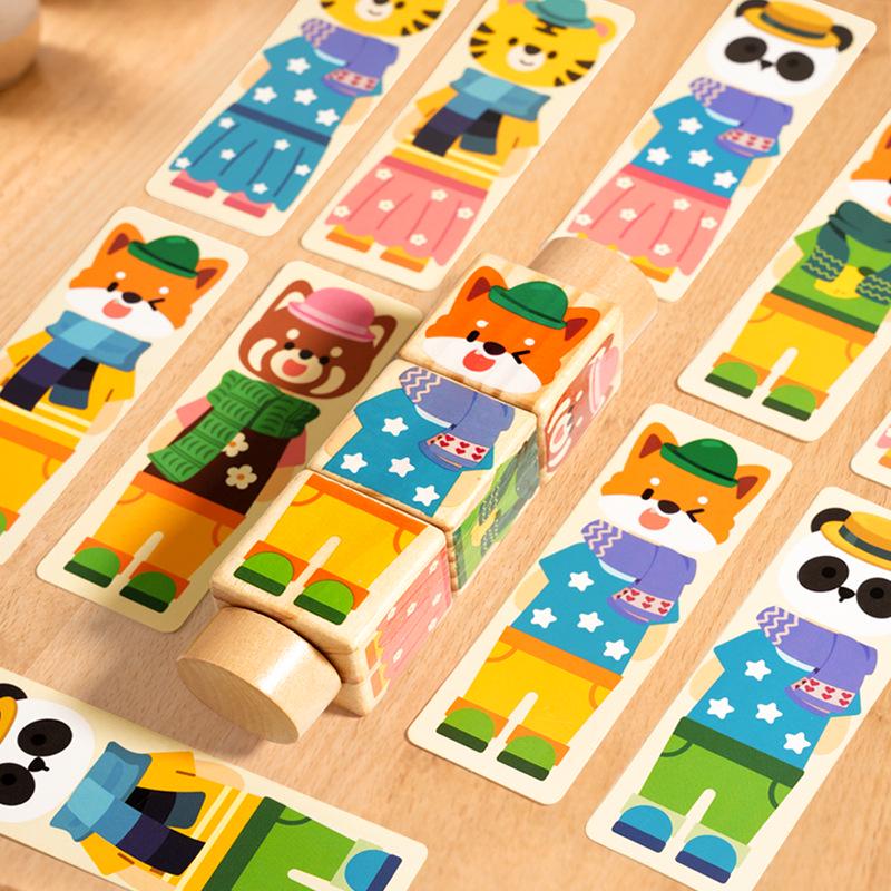 Interactive Animal Recognition Building Blocks - Early Education Toy for Children