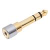 Headphone Jack Adapter 6.35mm To 3.5mm Stereo Headphone Jack Converter Gold Plated for Guitar Amplifier HiFi Equipment