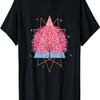 Sakura Tree Flower Blossom Vaporwave Cherry Blossom T-Shirt(1)