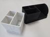 Silicone Bathroom Tray for Toothbrushes & Makeup Storage