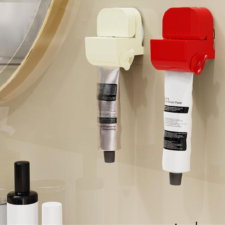 User Friendly Rotating Toothpaste Dispenser Lazy Squeezes Toothpaste Clip for Ages to Maintain Tidy Bathroom