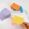 500sheets 3x2 Inches 10-Color Index Cards – Punched Lined Flash Cards with 10pcs Rings, Ruled Note Cards for Studying, Learning & School