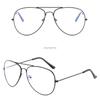 Finished Myopia Glasses Women Men Double Beam Nearsighted Eyewear Metal Frame Minus Diopter -0.5 To -6.0 HD Prescription Glasses