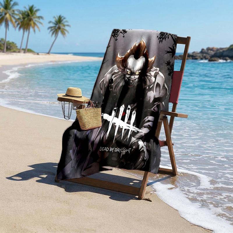 Dead Daylight Fashion Beach Towel: Ideal for Summer Adventures Soft, Absorbent and Quick Drying Suitable for Swimming and Bathing