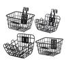 Front Kids Bike Basket Metal Sturdy Convenient Universal, Waterproof, Repair Part, Children Bicycle Basket, Easy Installation