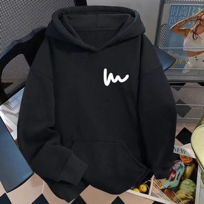Printed Sweatshirts for Casual Men and Women, 2025 New Couple Outfits, Autumn and Winter Hooded American Top, Loose