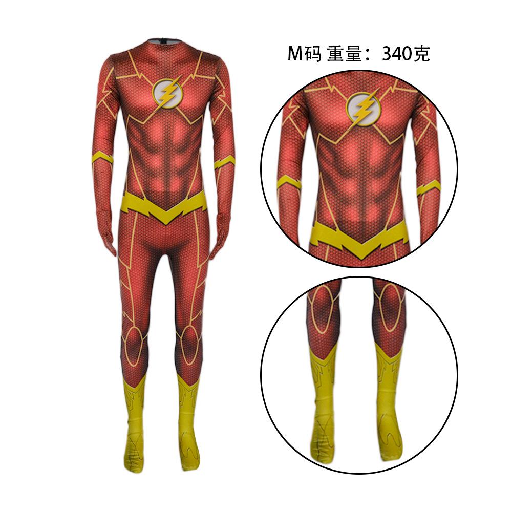 The Flash Cosplay Costume Halloween Role