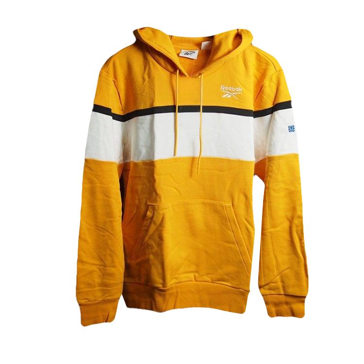 Reebok Sweatshirts Men s Yellow Hooded Moderate GF3154 A/L