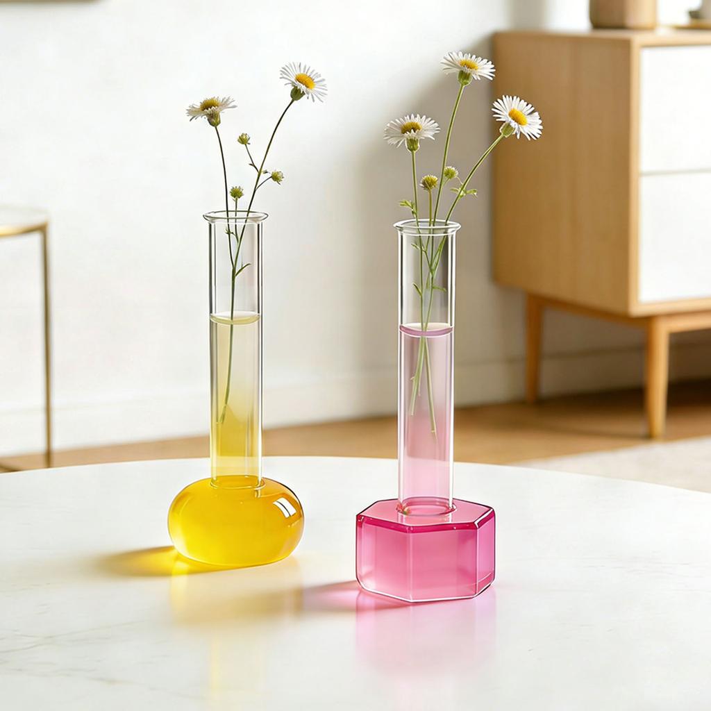 Sturdy Silicone Vase Holder For Test Tubes Enhances Home Offices And Coffee Shop Aesthetics