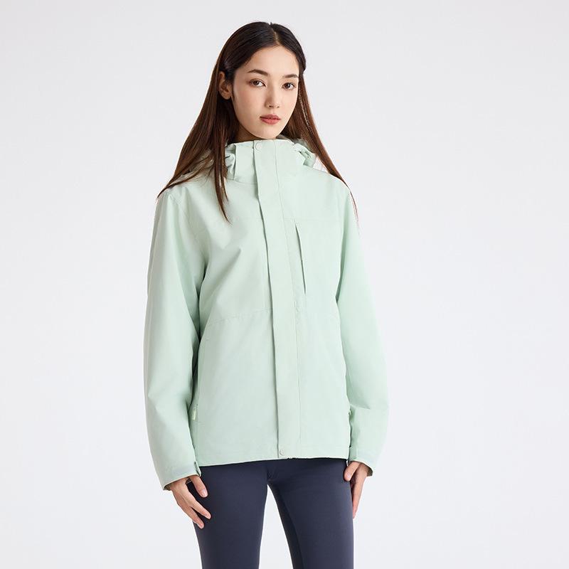 

Мужская уличная куртка 3-в-1, водонепроницаемая и маслоотталкивающая куртка-спецовка, трехслойный альпинистский костюм для женщин 4XL