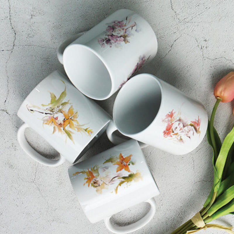 if034-Design Mug 4p-Flower-like Hair