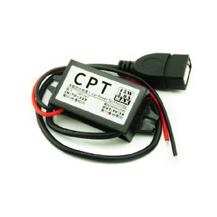 12V to 5V 3A Single/Double USB Power Supply Adaptor Direct Current Converter