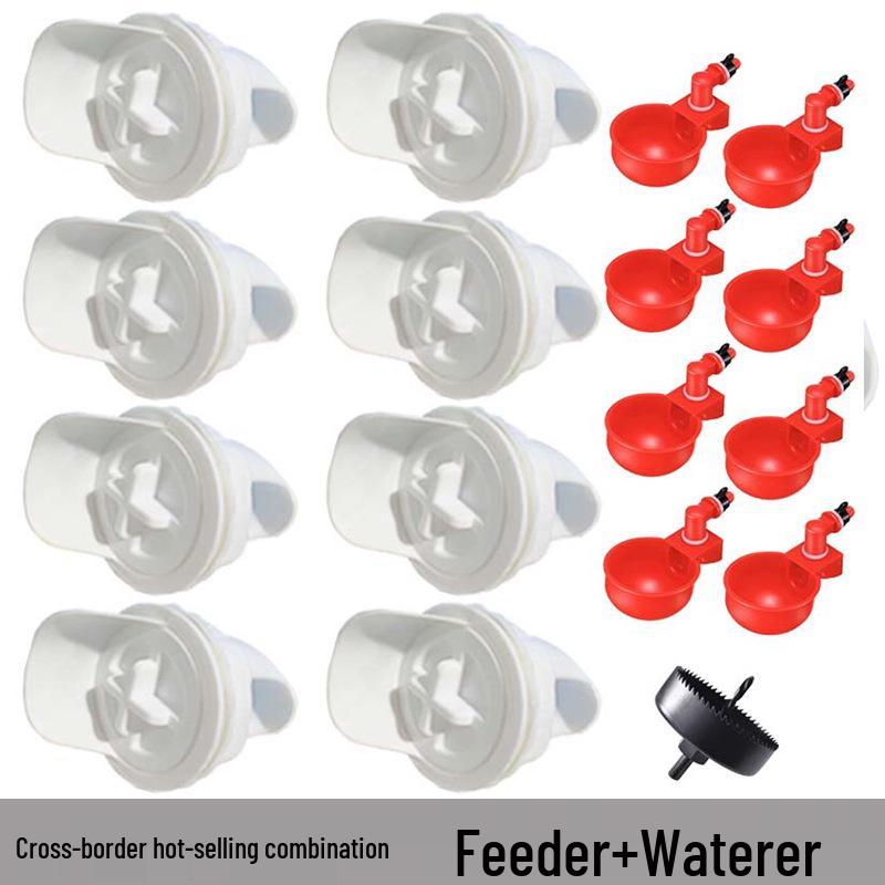 Automatic Gravity Feeder for Poultry - Chickens, Ducks, Geese