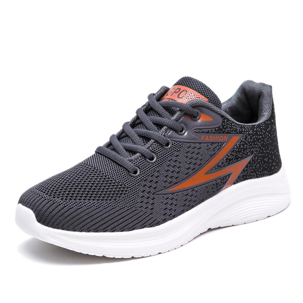 New Design Sports Fitness Shoes, Lightweight and Low-cost Men's Multi-color Sports Shoes, Sponge Midsole Casual Running Shoes