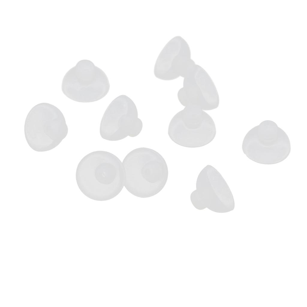 10PCS Hearing Aid Domes Closed Silicone Hearing Aid Ear Tips Detachable Washable Hearing Aid Earbud