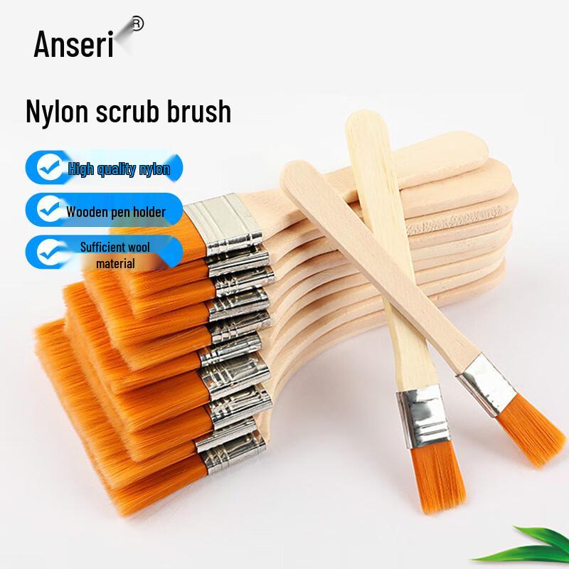 Ansa Rui Nylon Bristle Paint Brush Set