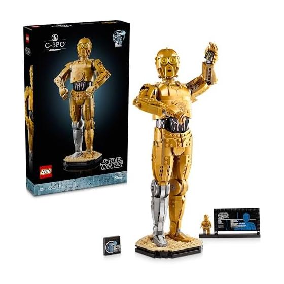LEGO LEGO Star Wars C-3PO 1138 Piece Toy Assembling Figure Birthday Christmas Present Block Mother s Day Father s Day Men Women Space 75398