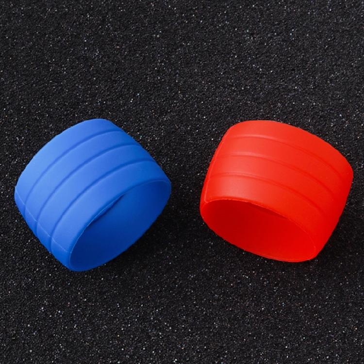 2Pcs Bike Handlebars Strap Tape Fixing Silicone Rings Elastics Strap Fixing Rings Tape Plug Bike Handle Grip Wrap Plug