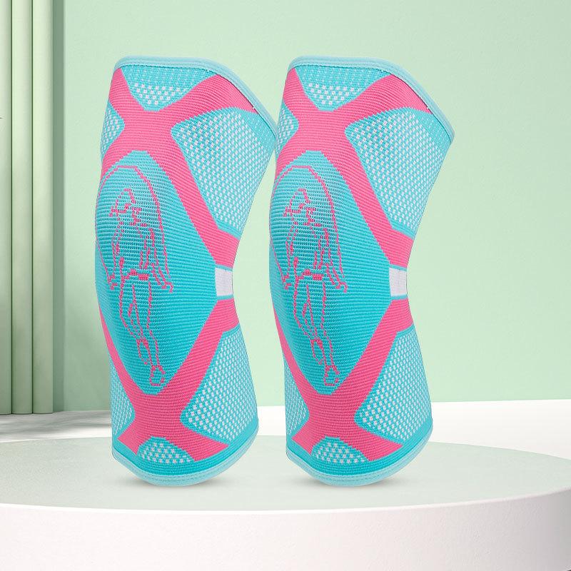 

Knitted Sports Knee Pads Running Basketball Cycling Fitness Non Slip Men s and Women s Breathable Warm Nylon Knee Pads XXXL