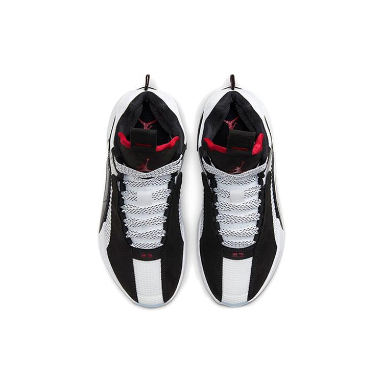 Jordan XXXV Black White Chile Red GS CQ9433-001