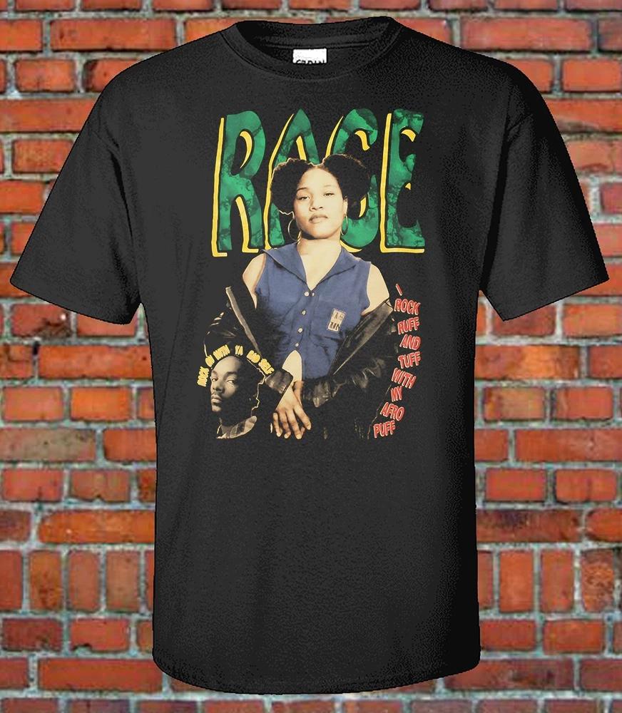 Lady If Rage Bootleg Style Graphic Tee S