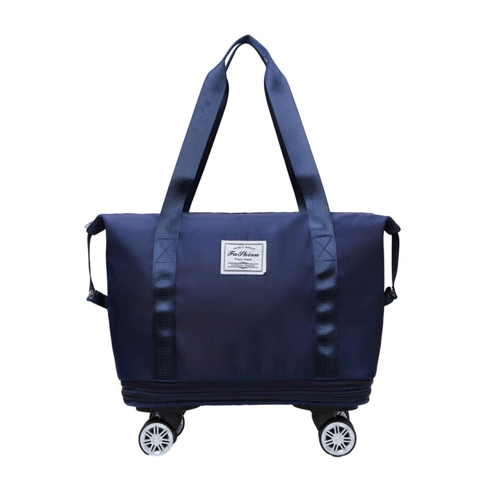 Travel Bag with Detachable Wheels Portable Travel Bag Capacity Waterproof Duffel Bag with Detachable Wheels for Gym Travel