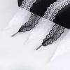 Hot Sale Lace Shoelaces for Women Casual Shoes 2.9CM Width Flat Shoelace for Sneakers Black White Shoe Laces Accessorices