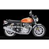 Royal Enfield "BLACK TOURING DUAL SEAT" For Interceptor 650 & Continental GT 650