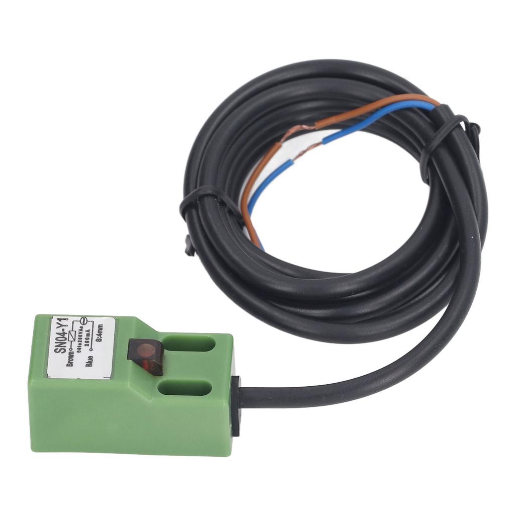 Square Proximity Sensor 2 Wire Normally Open Distance Detection Inductive Approach Switch 90‑250VAC