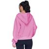 Autumn and Winter Zipper Casual Loose Hoodies Women Tops Fashion Solid Long Sleeve Crop Sweatshirts Women Pocket Simple Office Ladies Hooded 25179
