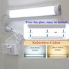 Led Tube Light 110-220V 10/20W Kitchen Under Cabinet Lamp  Bar Lights With 1.8M Switch Line For Home Bedroom Indoor Lighting