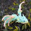 1Pcs 3D Printing Flying Dragon Wing Handicraft Ornaments Figurine Art Deco Resin Dragon Sculpture Tabletop Animal Theme Decor