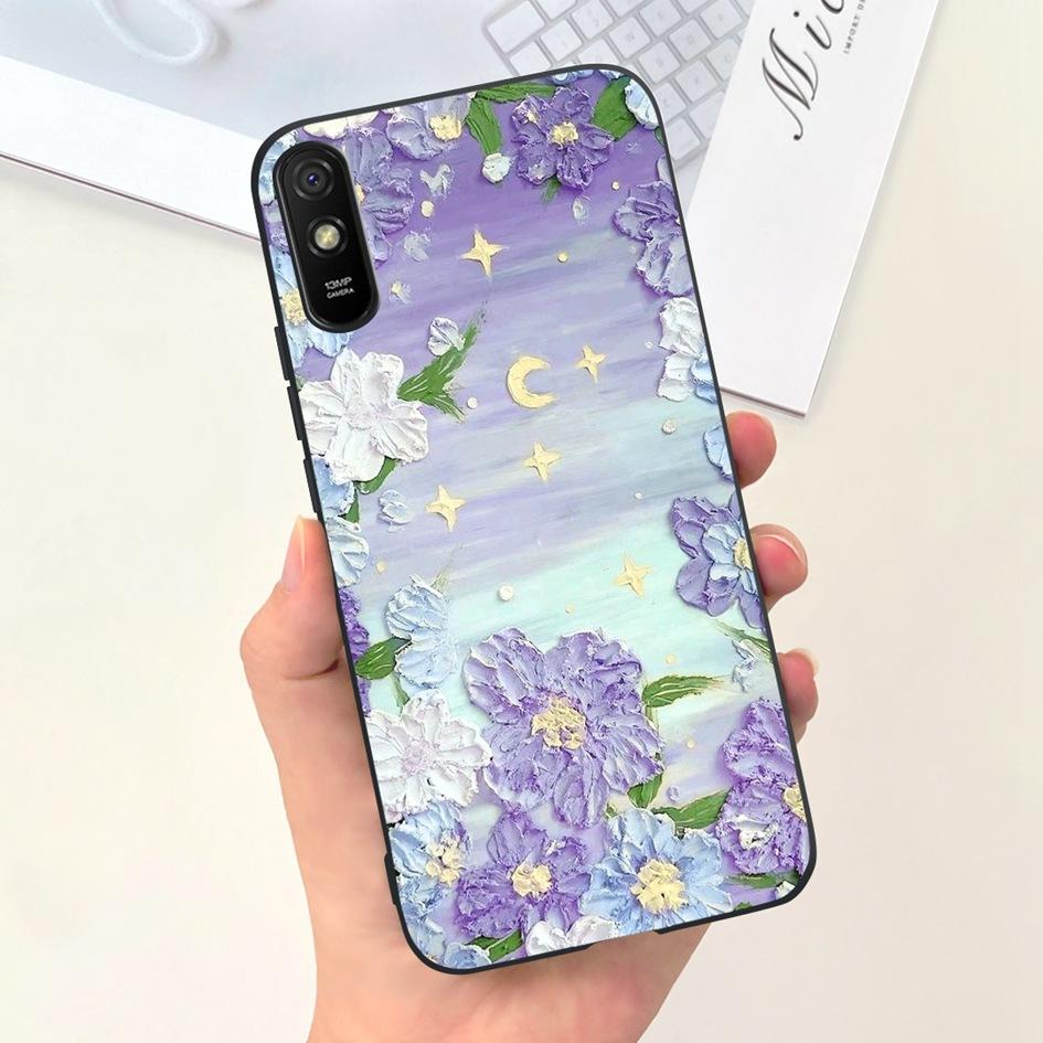 Für Xiaomi Redmi 9A 9AT Hülle Süßer Astronaut Schmetterling Weiches Silikon Handy Rückseite Für Xiaomi Redmi 9i Sport Redmi9a Hüllen
