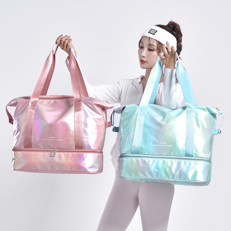 Travel Bag Women's Large-capacity Yoga Fitness Bag Lightweight Luggage Bag Short-distance Travel Maternity Storage Bag