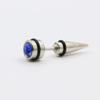 Unisex 316L Titanium Steel Diamond-Studded Piercing Earrings