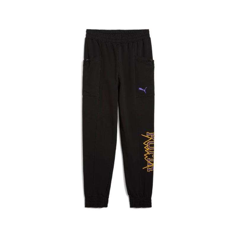PUMA Casual Pants Men s Black Moderate Cuffed Pants 685448-01 170/70A/S