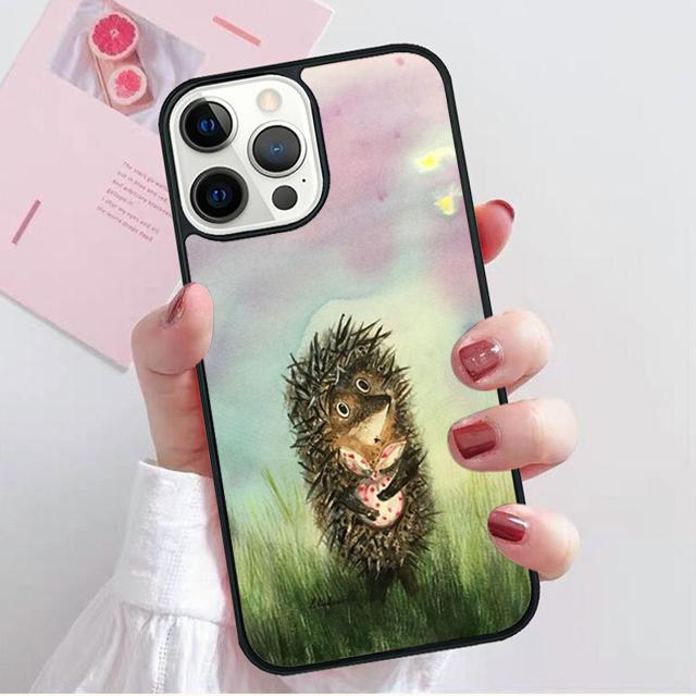 Hedgehog in the Fog Coque Shell For iPhone 17 Air 15 16e 14 13 12 Pro Max 11 Pro Max Plus Phone Case Cover