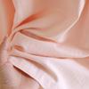 Women's Pure Cotton Gauze Nightgown with Built-in Bra, Round Neck, Lace, Versatile for Home or Outdoor Wear