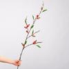 Long Branch Artificial Pomegranate Plastic Foam Berry Artificial Fruit Branch Handmade 10-Fruit Simulation Flower Outdoor Garden