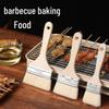 High-Temp Resistant Food Grade Wool Kitchen Oil Brush for BBQ and Baking