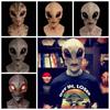 Latex Halloween Alien Mask Scary Face Cover Costume Props Horror Alien Mask  Adults
