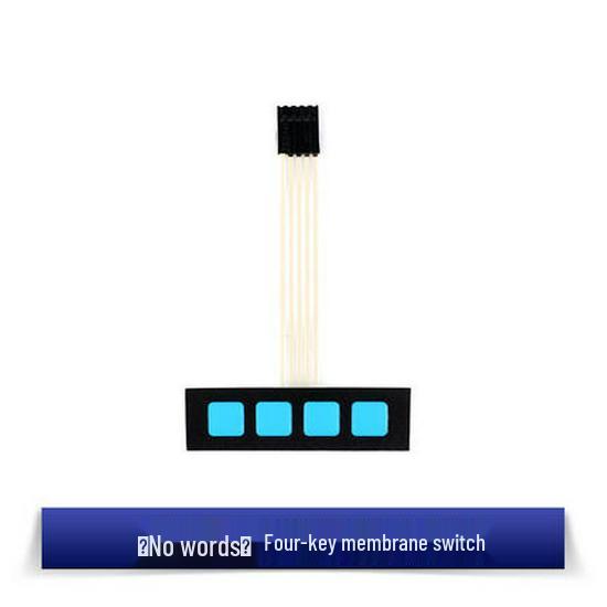 Matrix Membrane Keypad Switch: 1/3/4/5 Keys for Microcontroller Expansion