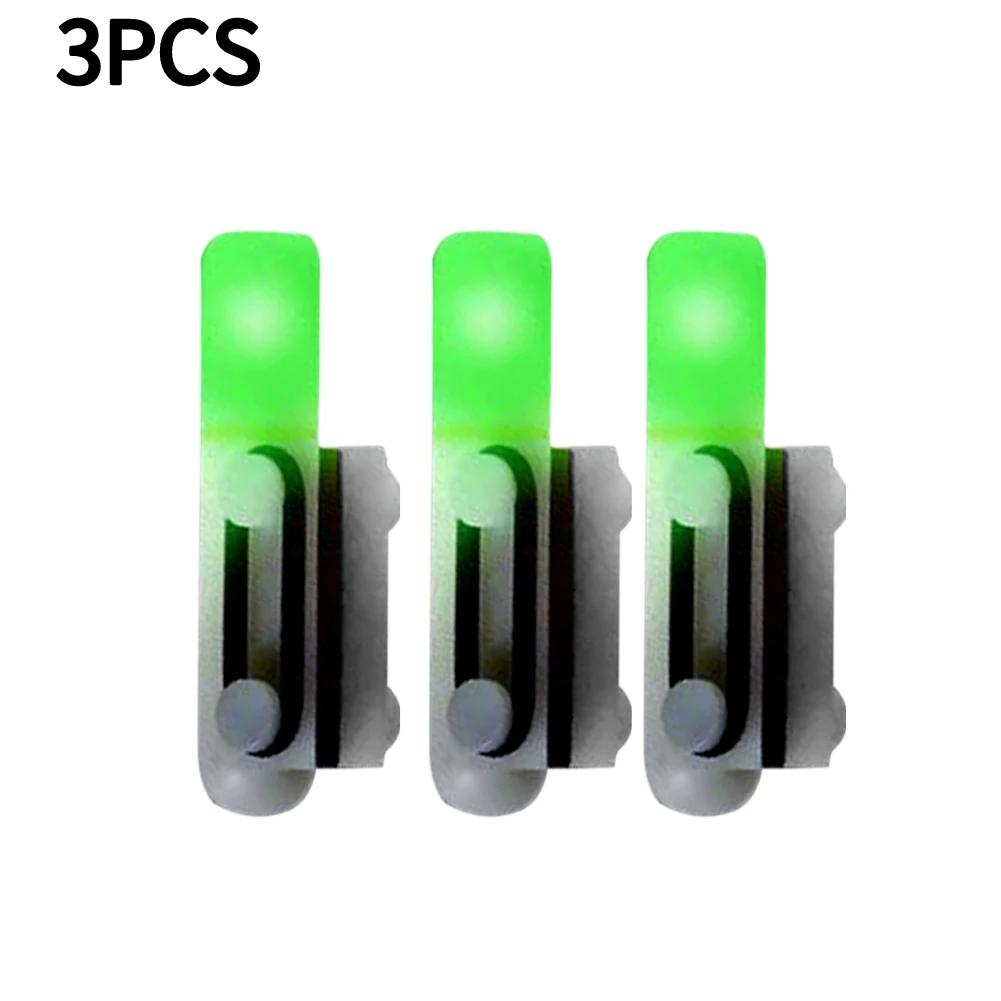3-10PCS Color Changing Fishing Rod Tip Alert LED Induction Bite Alarm Auto Light For Outdoor Fishing Tool Fish Bite Alarms Light