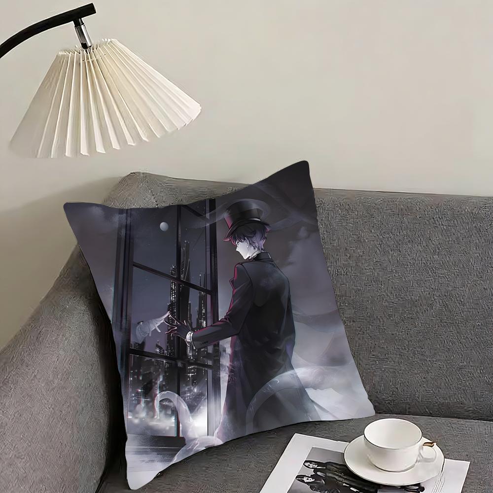 

LLord Of MysteriesS Novel Cushion Cover Pillowcase Ultra Soft Skin Friendly Fabric Cloud Like Comfort Concealed Zipper 30x30cm