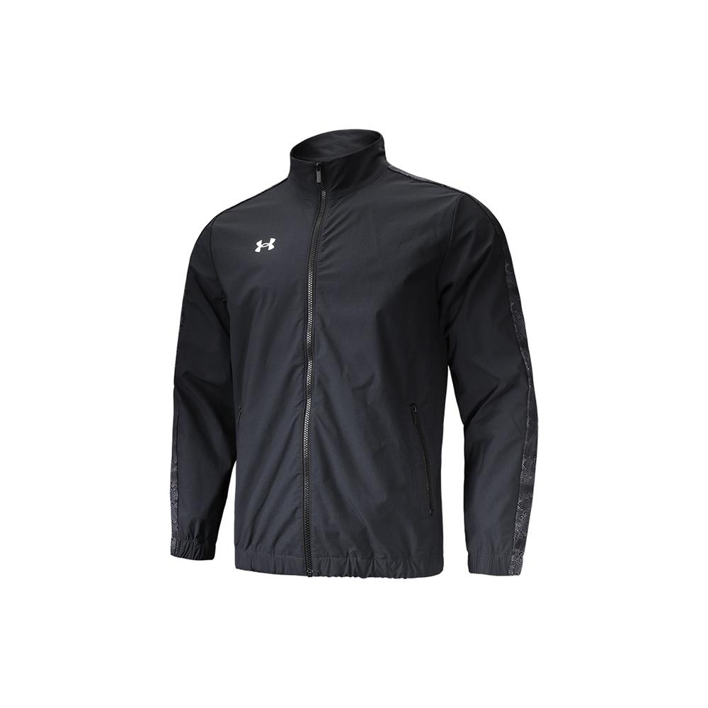 Under Armour Sportstyle Woven Full Zip Jacket Black Men s 22500401-001 XXXL